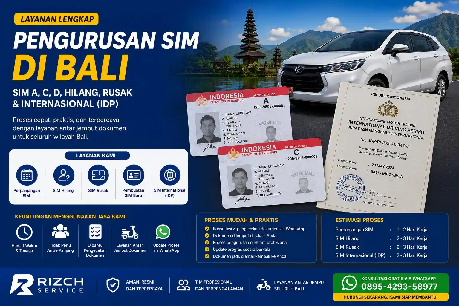 Layanan Pengurusan SIM di Bali